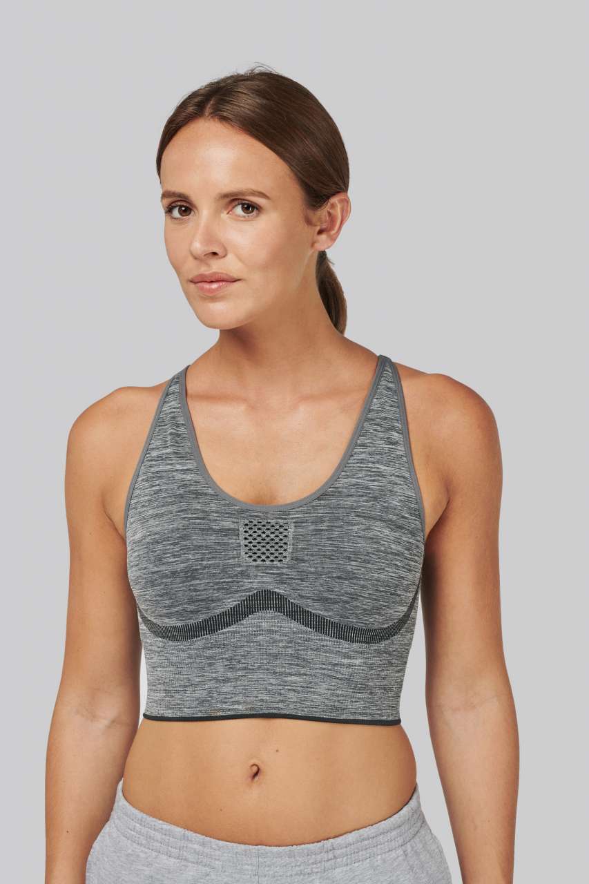 LADIES' SEAMLESS ADJUSTABLE SPORTS BRA