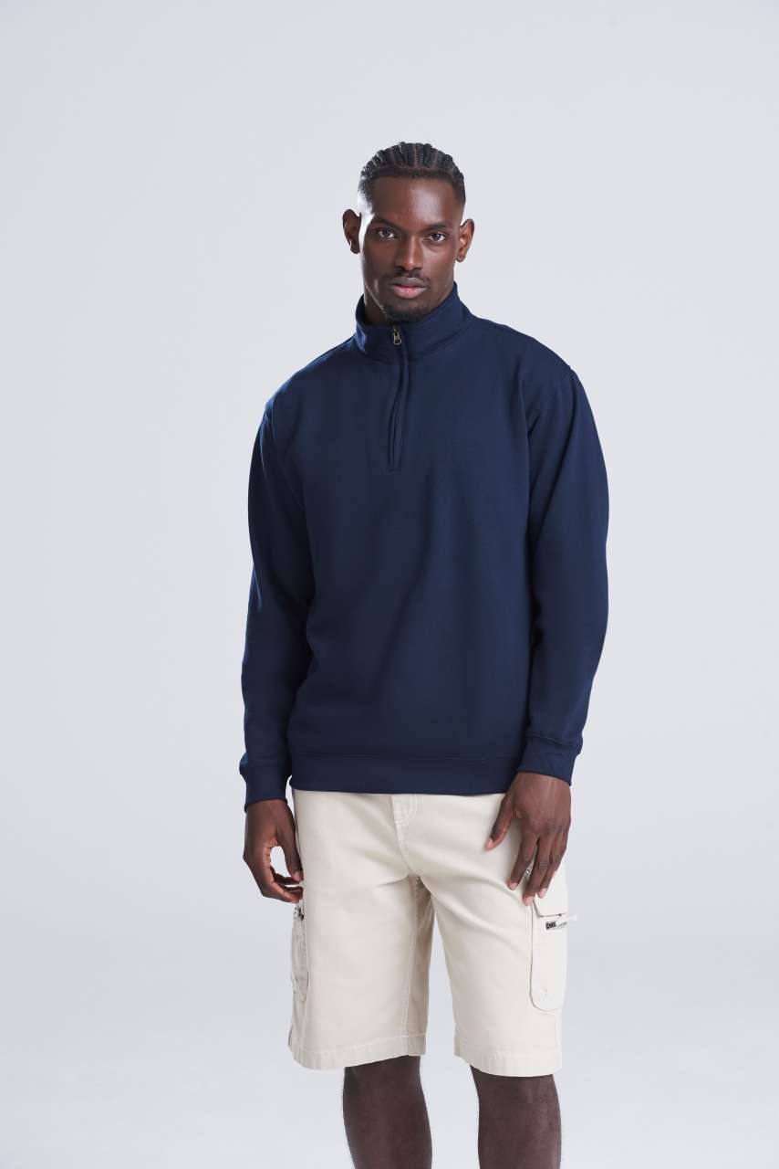 awjh046 SOPHOMORE 1/4 ZIP SWEAT