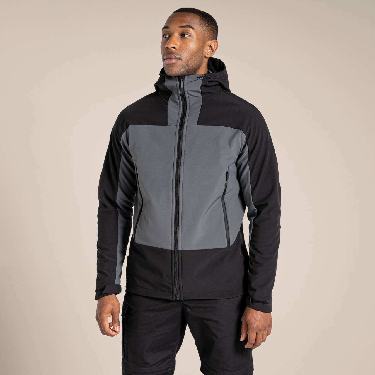 crcel005 EXPERT ACTIVE KAPUCNIS SOFTSHELL DZSEKI