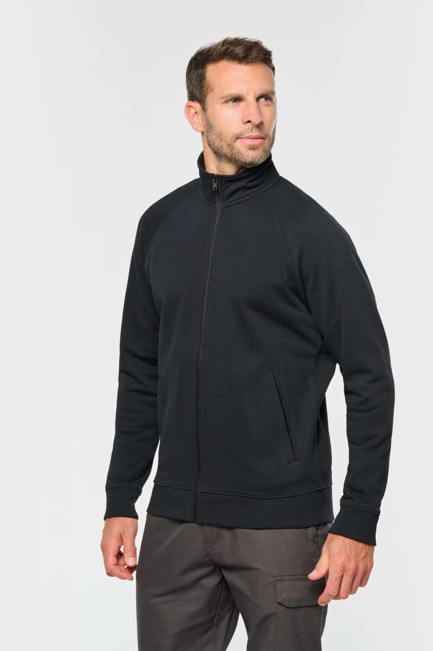 wk406 UNISEX COTTON CADET JACKET