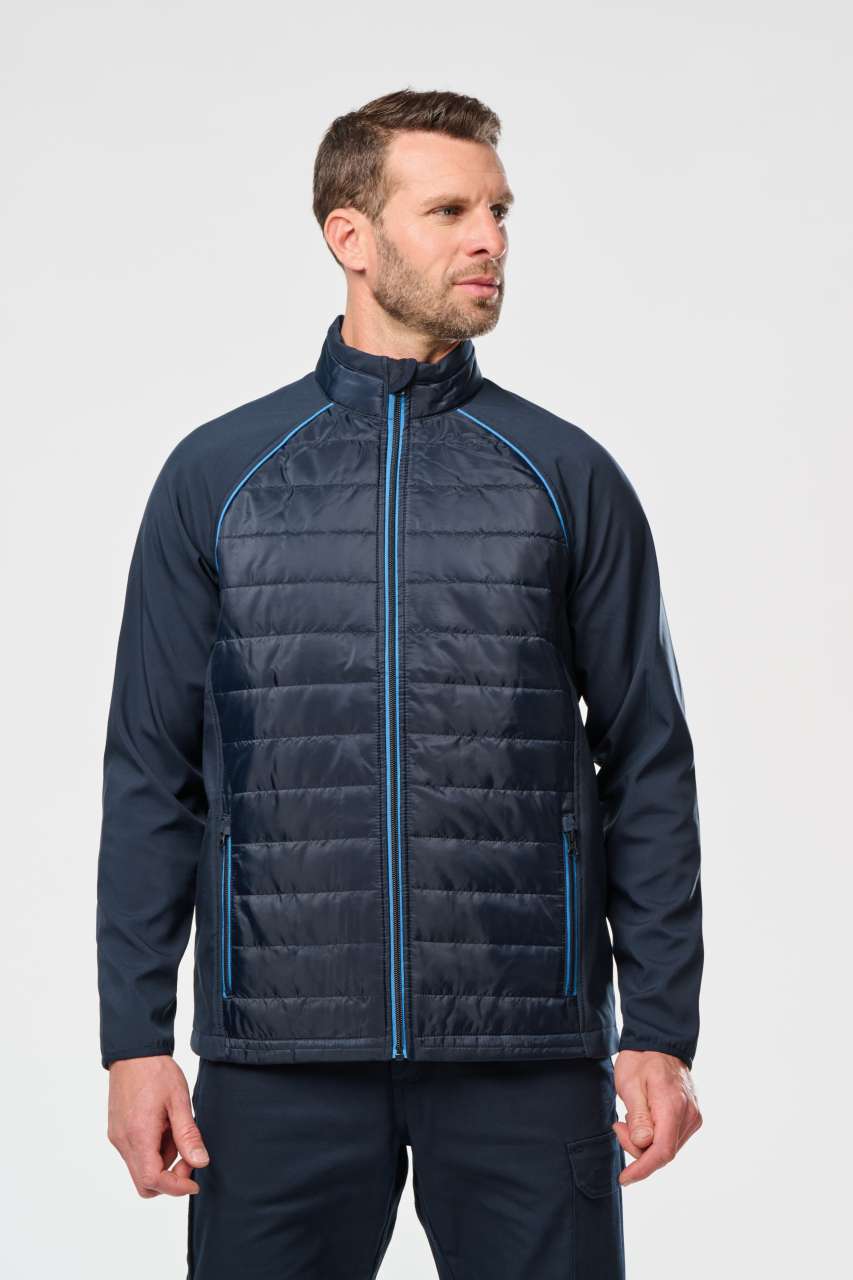 wk6147 UNISEX DUAL-FABRIC DAYTODAY JACKET