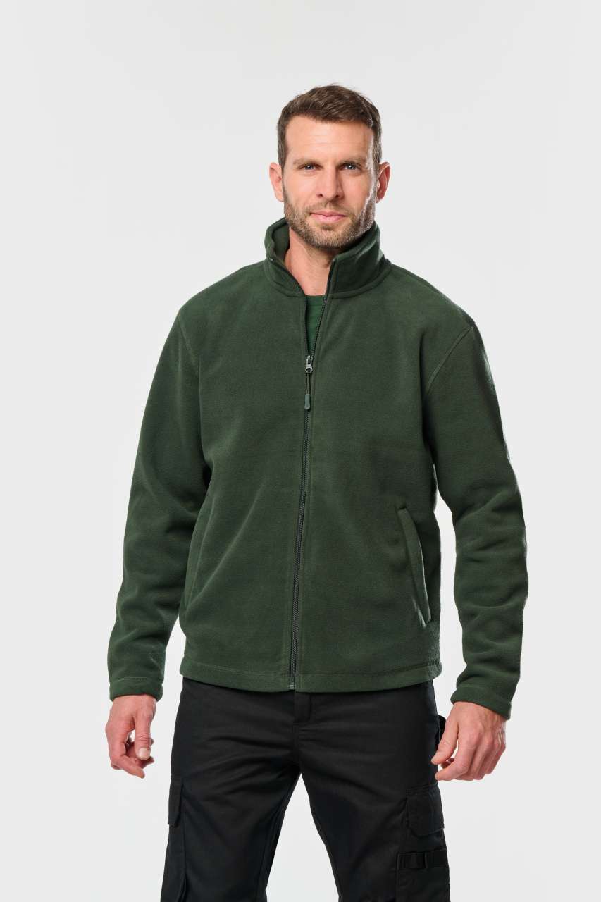 wk903 FULL ZIP MICROFLEECE JACKET