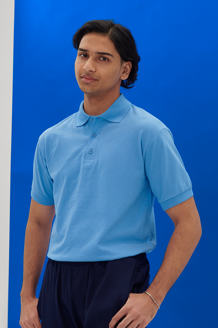 gi8800 DRYBLEND® ADULT JERSEY POLO