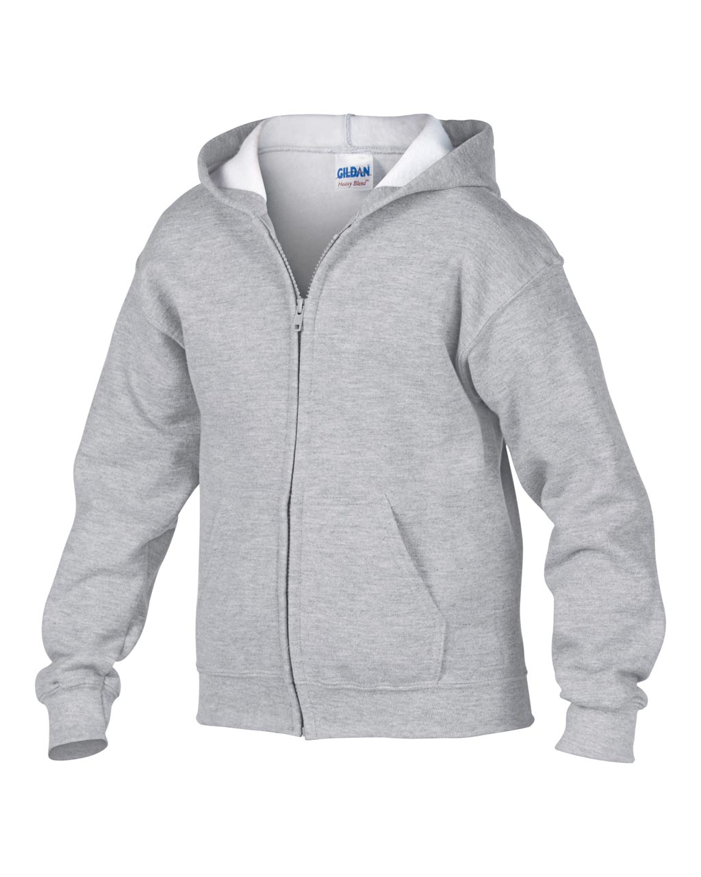HEAVY BLEND™ YOUTH FULL ZIP HOODED SWEATSHIRT