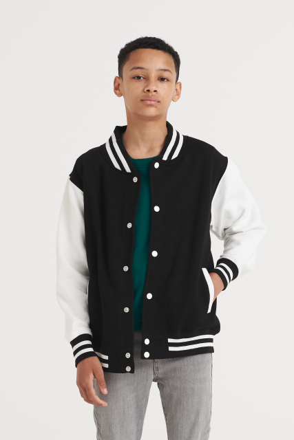 AWJH043J KIDS VARSITY JACKET