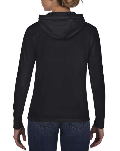 NŐI FASHION BASIC HOSSZÚ UJJÚ KAPUCNIS PÓLÓ