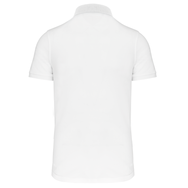 MEN'S SHORT SLEEVE STUD POLO SHIRT