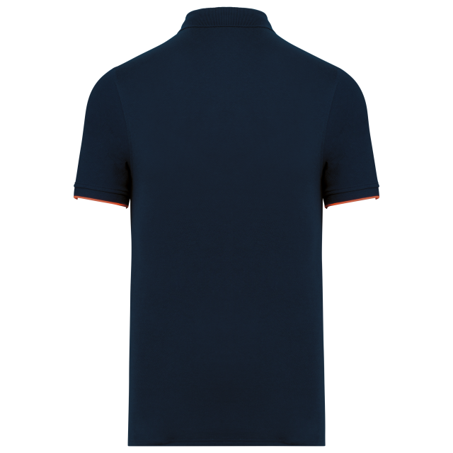 MEN'S SHORT-SLEEVED CONTRASTING DAYTODAY POLO SHIRT