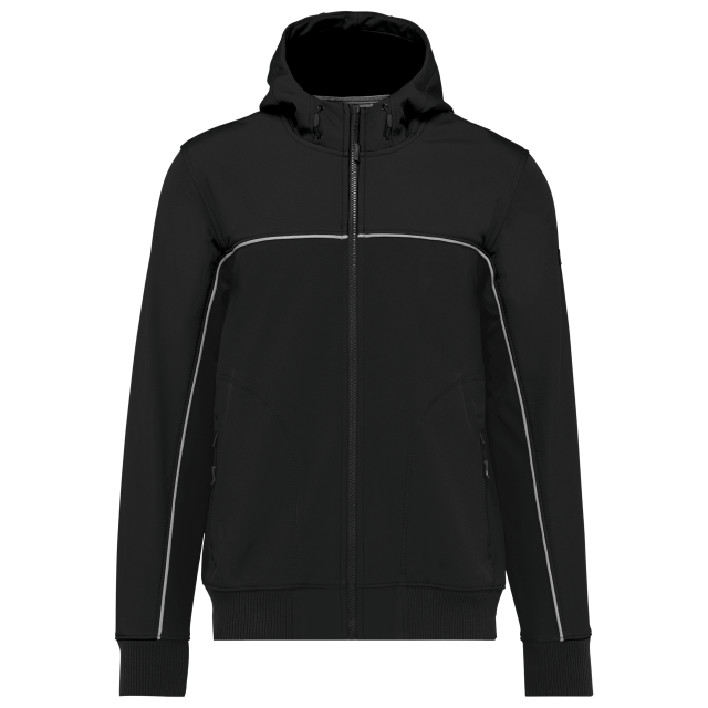 UNISEX 3-LAYER TWO-TONE BIONIC SOFTSHELL JACKET