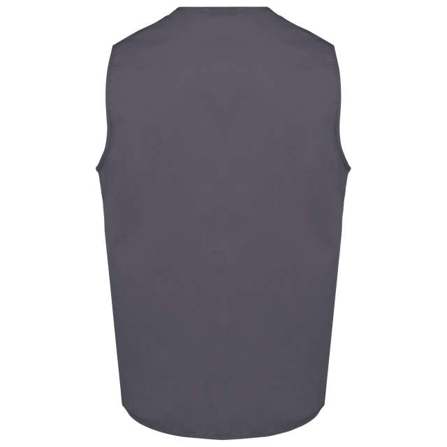 UNISEX POLYCOTTON MULTI-POCKET VEST