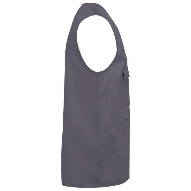 UNISEX POLYCOTTON MULTI-POCKET VEST