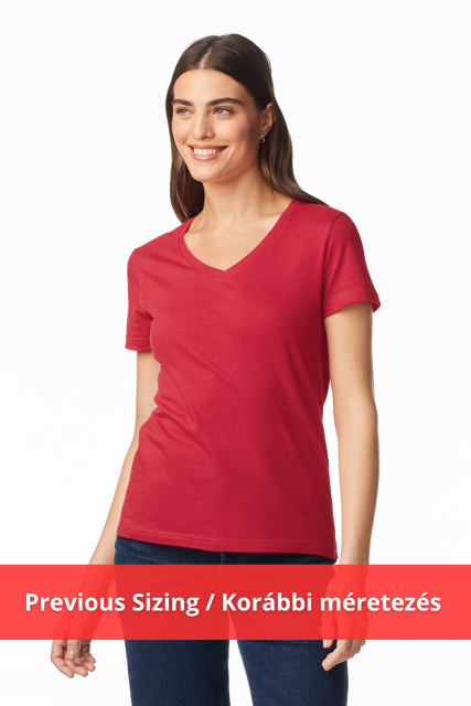 GIL64V00-EX SOFTSTYLE® LADIES' V-NECK T-SHIRT