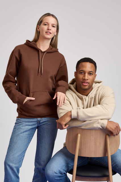 GISF500 SOFTSTYLE® MIDWEIGHT FLEECE ADULT HOODIE