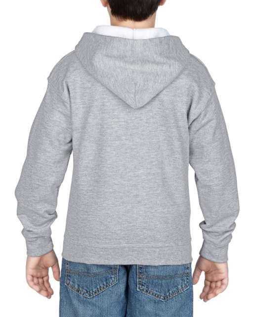 HEAVY BLEND™ YOUTH FULL ZIP HOODED SWEATSHIRT