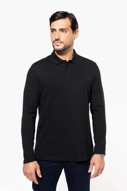 PK202 MEN'S LONG-SLEEVED SUPIMA® POLO SHIRT