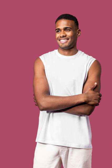 KA3022IC ECO-FRIENDLY MEN SLEEVELESS T-SHIRT