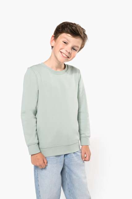 KA4026 KIDS' ECO-FRIENDLY CREW NECK SWEATSHIRT
