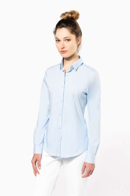 KA530 LADIES' LONG-SLEEVED STRETCH SHIRT
