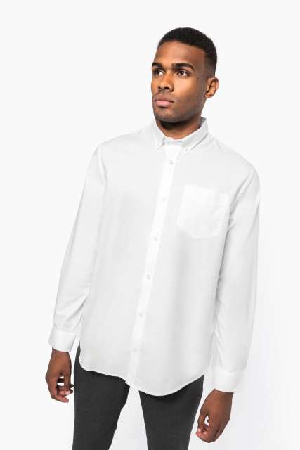 KA533 MEN'S LONG-SLEEVED OXFORD SHIRT
