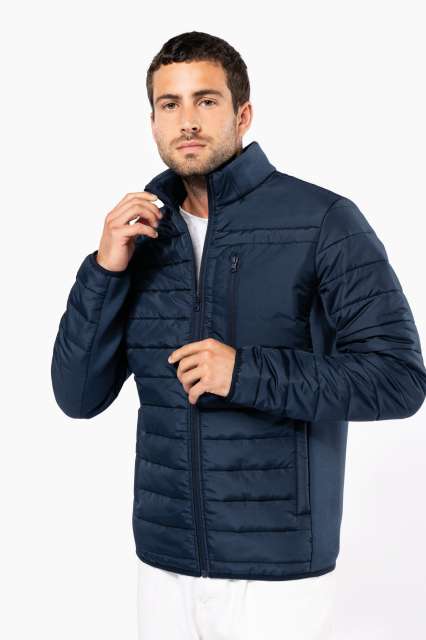 ka6171 MEN'S BI-MATERIAL PADDED JACKET