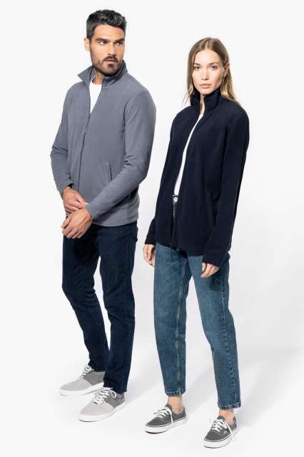 FULL ZIP MICROFLEECE JACKET