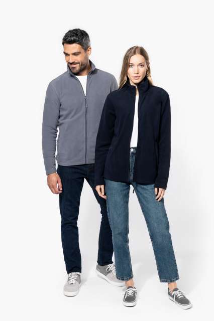 KA9102 FULL ZIP MICROFLEECE JACKET