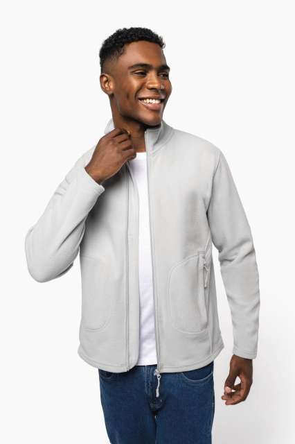 ka9121 UNISEX ECO-FRIENDLY MICRO-POLARFLEECE JACKET