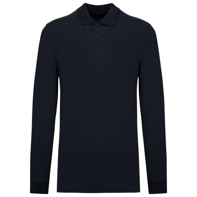 MEN’S ORGANIC 180 PIQUÉ POLO SHIRT LONG SLEEVES