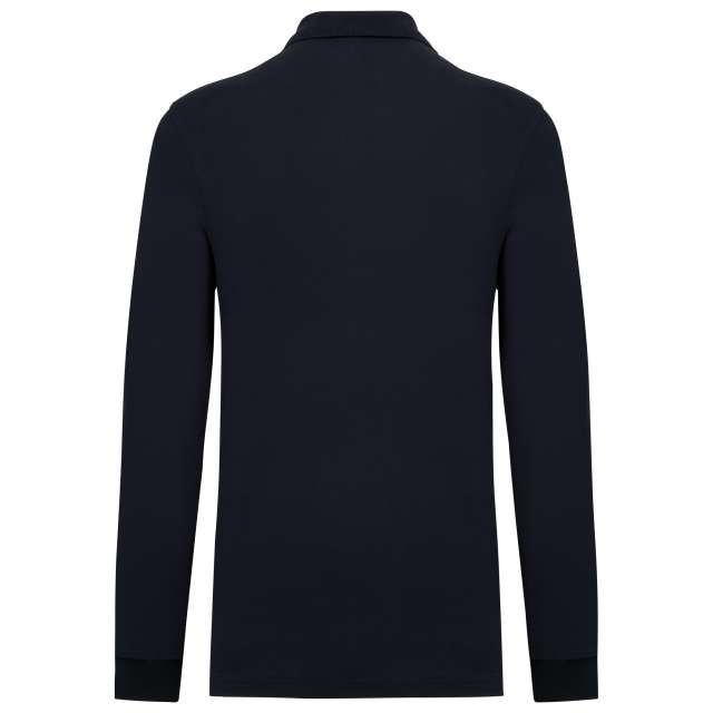 MEN’S ORGANIC 180 PIQUÉ POLO SHIRT LONG SLEEVES