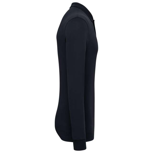 MEN’S ORGANIC 180 PIQUÉ POLO SHIRT LONG SLEEVES
