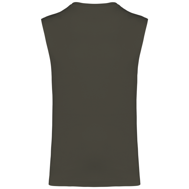 ECO-FRIENDLY MEN SLEEVELESS T-SHIRT