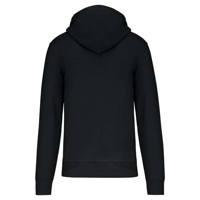 MEN'S ECO-FRIENDLY HOODED SWEATSHIRT WITH ZIP FASTENING