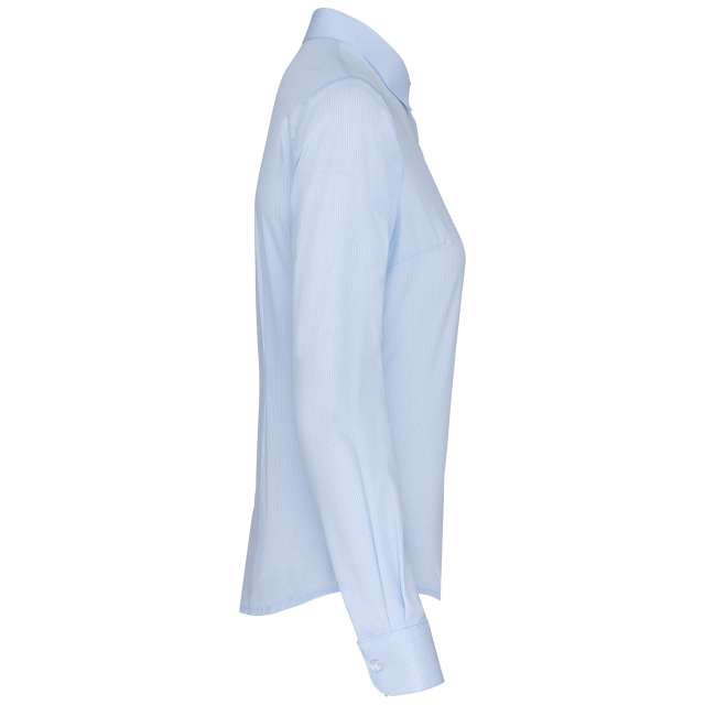 LADIES’ LONG-SLEEVED COTTON POPLIN SHIRT