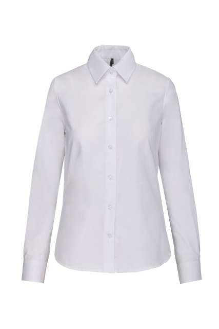 ka534 LADIES' LONG-SLEEVED OXFORD SHIRT