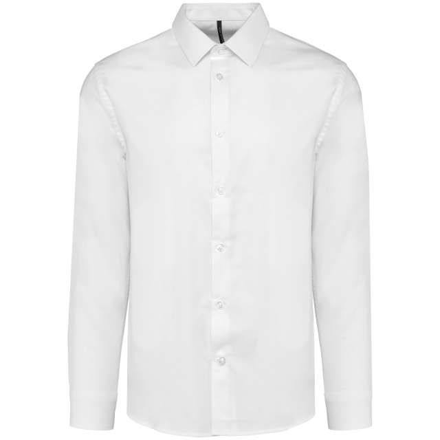 MEN LONG-SLEEVED EASY CARE SHIRT WITHOUT POCKET