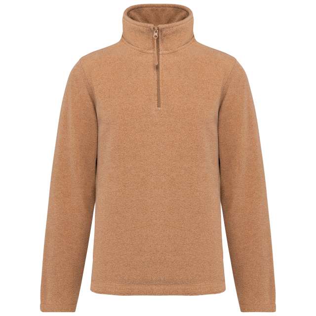 ENZO - CIPZÁRAS NYAKÚ POLÁR PULÓVER