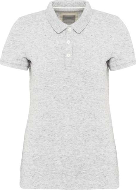LADIES' VINTAGE SHORT SLEEVE POLO SHIRT