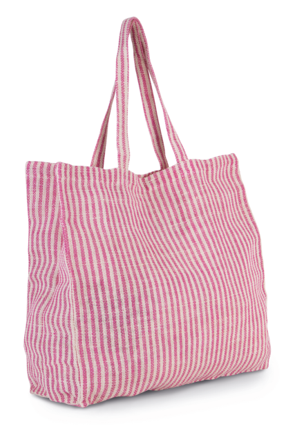 KI0236 JUCO STRIPED SHOPPER BAG