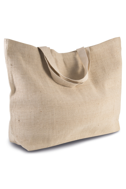 KI0260 RUSTIC JUCO LARGE HOLD-ALL SHOPPER BAG