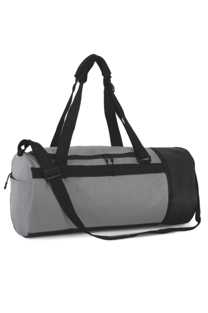 ki0630 TUBULAR SPORTS BAG WITH SEPARATE SHOE COMPARTMENT