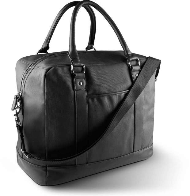 COATED COTTON TRAVEL BAG