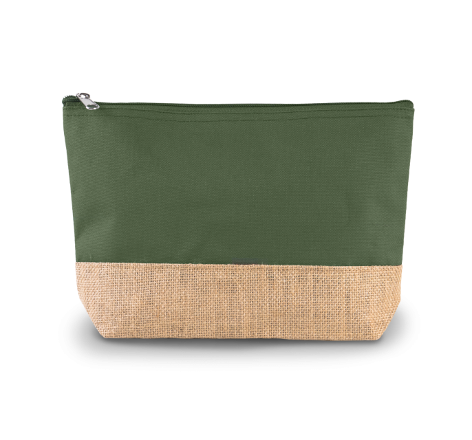 CANVAS & JUTE POUCH