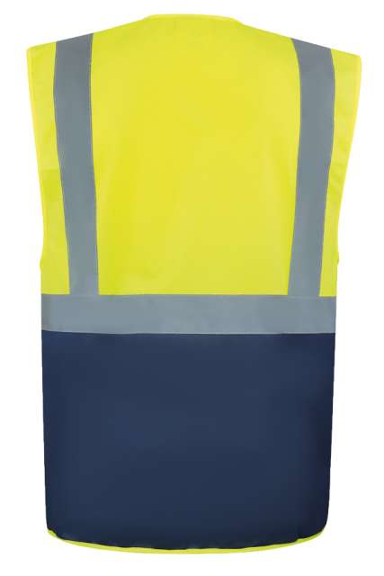 COMFORT EXECUTIVE SAFETY VEST "HAMBURG" - MULTIFUNCTIONAL WITH POCKETS