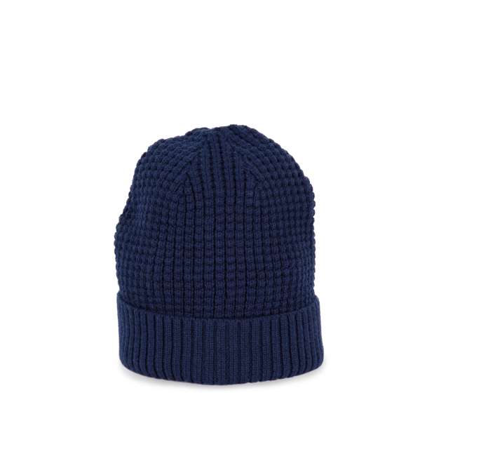KP553 KNITTED BEANIE WITH RECYCLED YARN
