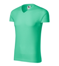 146 Slim Fit V-neck Póló férfi