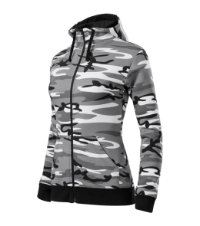 C20 CAMO ZIPPER FELSŐ NŐI