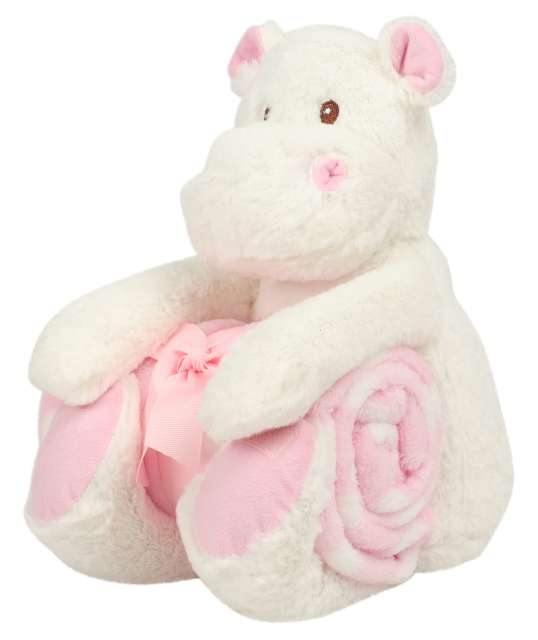HIPPO WITH BLANKET