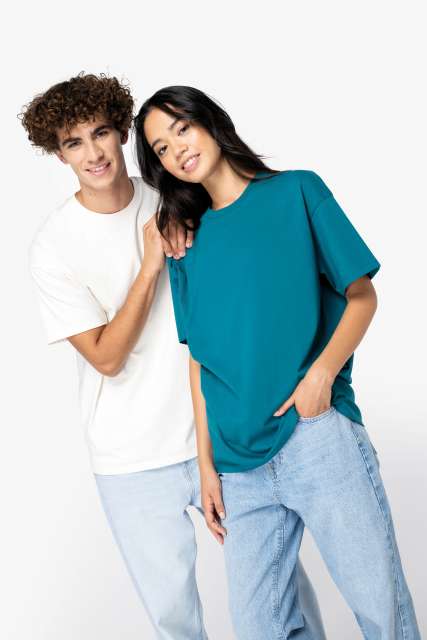 ns330 UNISEX SHOULDER LOOSE T-SHIRT