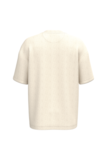 UNISZEX KÖRNYEZETBARÁT OVERSIZED FRENCH TERRY PÓLÓ