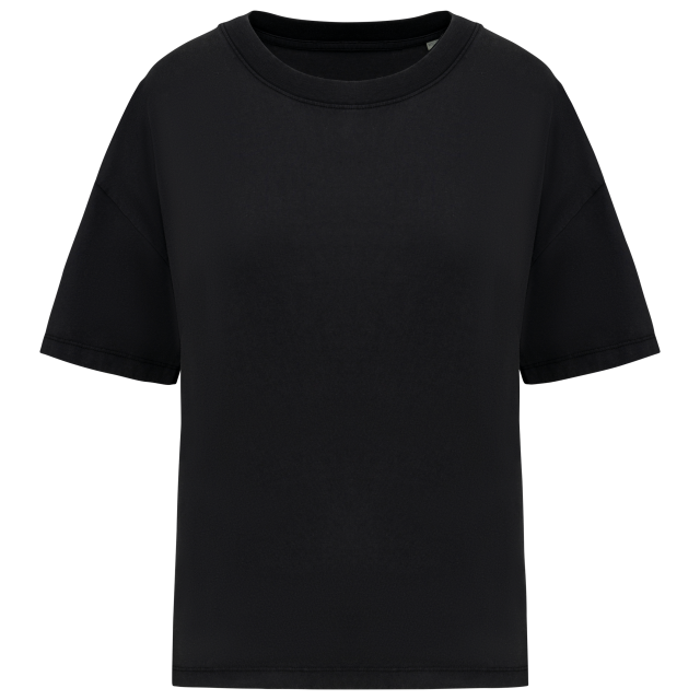 LADIES’ OVERSIZE WASHED EFFECT T-SHIRT